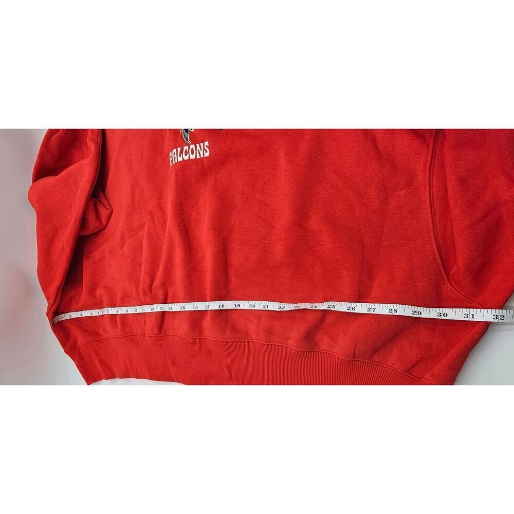 Nike Women's XL Red Atlanta Falcons Oversized Crop Sweatshirt NWT - Picture 6 of 8